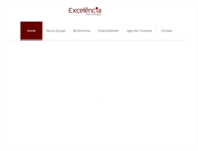 Tablet Screenshot of excelenciaodonto.com